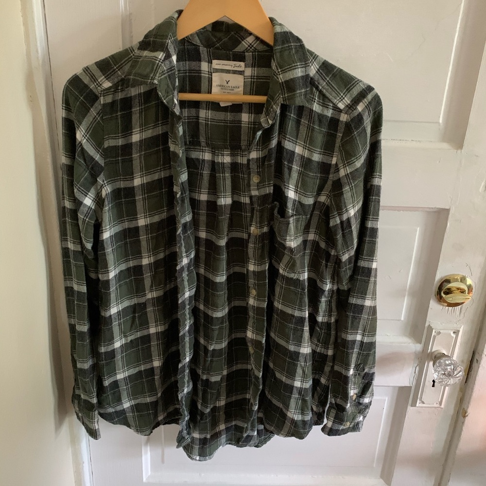 Green flannel